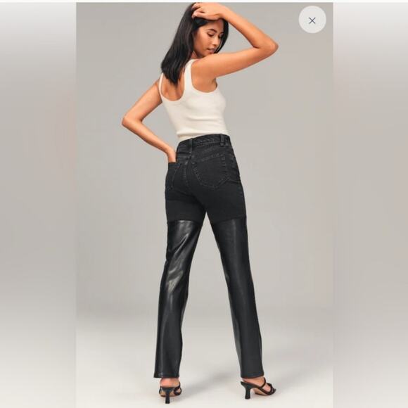 Abercrombie & Fitch 90's straight ultra high rise - Picture 7 of 9